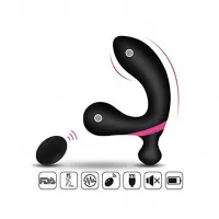 Анальний масажер з дистанційним керуванням B-SeriesProstate Massager Dual Vibrator — Переглянути зображення 4