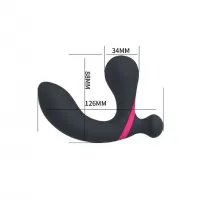 Анальний масажер з дистанційним керуванням B-SeriesProstate Massager Dual Vibrator — Переглянути зображення 5