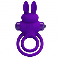 Віброкільце для члена Pretty Love Vibrant Penis Ring III, фіолетове