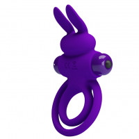 Віброкільце для члена Pretty Love Vibrant Penis Ring III, фіолетове — Просмотреть изображение 5