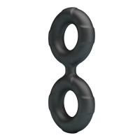 Ерекційне кільце Crazy Bull Super Soft Silicone Radwan, чорне — Просмотреть изображение 4