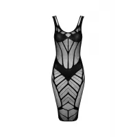 Еластична сукня Obsessive D609, чорна, S/M/L — Переглянути зображення 5