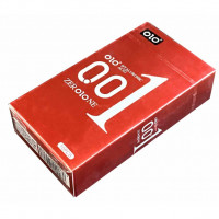 Презервативи Olo 0.01 Red Foil, збуджуючі, що зігрівають, з гіалуроновою кислотою, 10 шт — Просмотреть изображение 3