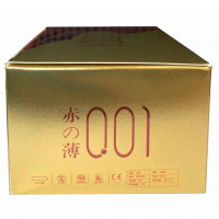 Презервативи Olo RedGold, ультратонкі, з пролонгуючим ефектом, 10 шт