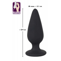Анальна пробка Black Velvets Heavy Plug, 75 г — Просмотреть изображение 7