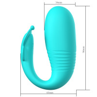 Вібростимулятор PRETTY LOVE Remi, 10 vibration functions, Silicone — Просмотреть изображение 7