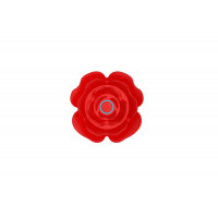Анальна червона вібро пробка Rose rotating anal plug — Просмотреть изображение 3
