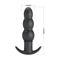 Анальна пробка з вібрацією PRETTY LOVE Aeaeeas Vibrating Anal Plug — Просмотреть изображение 9