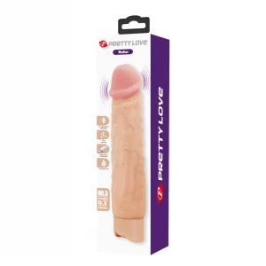 Вібратор Pretty Love Rufus Realistic Vibrating Dildo