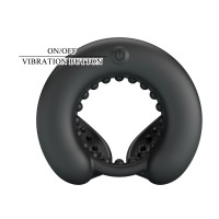 Віброкільце PRETTY LOVE Quentin Vibrating Silicone Cock Ring — Переглянути зображення 6