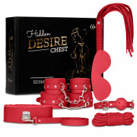 Набір БДСМ іграшок Fetish B-Series BDSM Kit 5.0, червоний — Просмотреть изображение 3