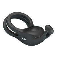 Ерекційне кільце Pretty Love Goodwin Vibrating Double Penis Ring — Переглянути зображення 5