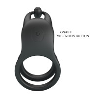 Ерекційне кільце Pretty Love Goodwin Vibrating Double Penis Ring — Переглянути зображення 8
