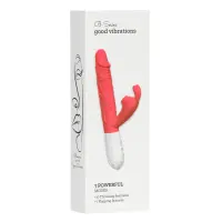 Вібратор B-Series Silicone Vibrator, силіконовий, 10 thrusting and7 Flapping — Переглянути зображення 2