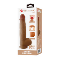 Фалоімітатор Pretty Love Orton 9.2 Super Soft Liquid Silicone Dildo — Просмотреть изображение 9