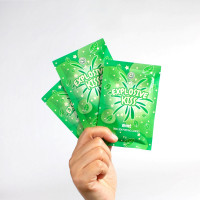 Вибухонебезпечні кристали цукру MINT POPPING CANDIES — Просмотреть изображение 5