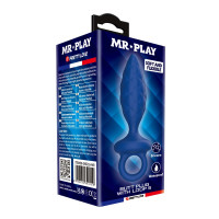 Анальна пробка MR. PLAY Butt Plug with Loop–Size S — Просмотреть изображение 7