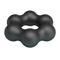 Ерекційне кільце Crazy Bull Super Soft Silicone Clauzell, чорне — Переглянути зображення 13