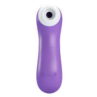 Вібратор з вакуумною стимуляцією клітора Sucking pleasure stimulato Breezer - Purple — Переглянути зображення 3