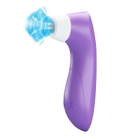Вібратор з вакуумною стимуляцією клітора Sucking pleasure stimulato Breezer - Purple — Переглянути зображення 5