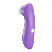 Вібратор з вакуумною стимуляцією клітора Sucking pleasure stimulato Breezer - Purple — Переглянути зображення 8