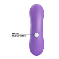 Вібратор з вакуумною стимуляцією клітора Sucking pleasure stimulato Breezer - Purple — Переглянути зображення 10