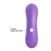 Вібратор з вакуумною стимуляцією клітора Sucking pleasure stimulato Breezer - Purple — Переглянути зображення 10