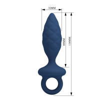 Анальна пробка MR. PLAY Butt Plug with Loop– Size M — Просмотреть изображение 5