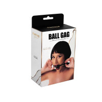 Кляп Black breathable ball gag with adjustablestrap — Просмотреть изображение 5