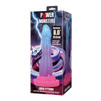 Фалоімітатор Power Monsters Void Python – 20.5 cm Rippled Monster Silicone Dildo — Просмотреть изображение 8