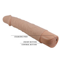 Вібратор Pretty Love Leander Realistic Vibrating Dildo — Переглянути зображення 11