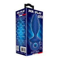 Анальна пробка MR. PLAY Butt Plug with Loop – Size L — Просмотреть изображение 14