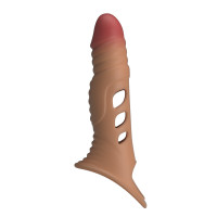 Насадка на пеніс Pretty Love 8.7 Vibrating Penis Sleeve Extender — Просмотреть изображение 3