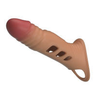 Насадка на пеніс Pretty Love 8.7 Vibrating Penis Sleeve Extender — Просмотреть изображение 4