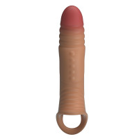 Насадка на пеніс Pretty Love 8.7 Vibrating Penis Sleeve Extender — Просмотреть изображение 5