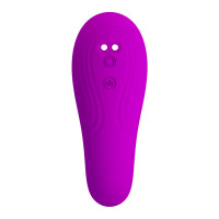 Вібромасажер PRETTY LOVE Naty Clitoral Thrusting Stimulator — Просмотреть изображение 8