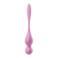 Вагінальні кульки з вібрацією Satisfyer Love Birds 1 pink, рожеві — Просмотреть изображение 4