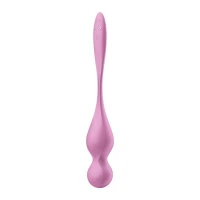 Вагінальні кульки з вібрацією Satisfyer Love Birds 1 pink, рожеві — Просмотреть изображение 4