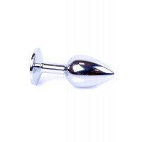 Анальна пробка B - Series Plug-Jewellery Silver PLUG- Clear — Просмотреть изображение 4