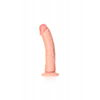 Фалоімітатор Curved Realistic Dildo with Suction Cup - 8/ 20,5 cm — Переглянути зображення 3