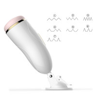 Мастурбатор Vibrating Masturbation Cup USB 7 + Interactive Function / Talk Mode — Просмотреть изображение 3