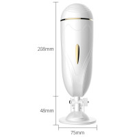 Мастурбатор Vibrating Masturbation Cup USB 7 + Interactive Function / Talk Mode — Просмотреть изображение 4