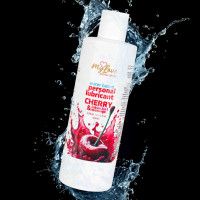 Водний лубрикант 2в1 для інтимної близькості та масажу MyLove Aroma Series Cherry (Вишня), 300 мл — Просмотреть изображение 5