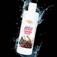Водний лубрикант 2в1 для інтимної близькості та масажу MyLove Aroma Series Sangria (Сангрія), 300 мл — Просмотреть изображение 3