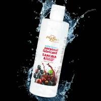 Водний лубрикант 2в1 для інтимної близькості та масажу MyLove Aroma Series Sangria (Сангрія), 300 мл — Переглянути зображення 3
