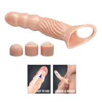 Насадка  на пеніс Pretty Love 3.0 Adjustable Penis Sleeve Extender — Просмотреть изображение 3