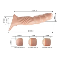 Насадка  на пеніс Pretty Love 3.0 Adjustable Penis Sleeve Extender — Переглянути зображення 8
