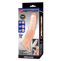Насадка  на пеніс Pretty Love 3.0 Adjustable Penis Sleeve Extender — Просмотреть изображение 9