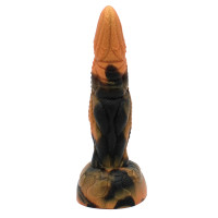 Фалоімітатор Power Monsters Tyrannosaurus – 20.5 cm Rippled Monster Silicone Dildo — Просмотреть изображение 4