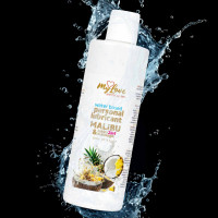 Водний лубрикант 2в1 для інтимної близькості та масажу MyLove Aroma Series Malibu, 300 мл — Просмотреть изображение 3